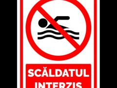 Semn pentru scaldatul interzis